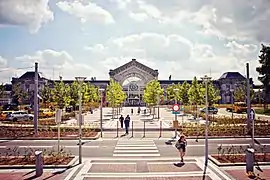 Bahnhof Charleroi-Central – Ansicht von Norden