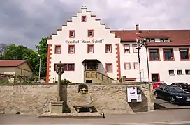 Gasthof zum Schiff,Garstadt(18. Jh.)