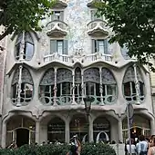 Straßenfassade am Passeig de Gràcia