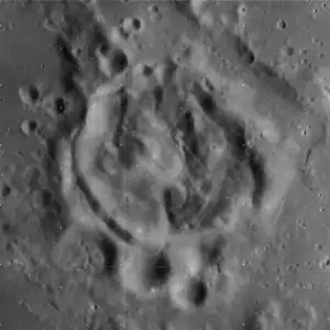 Lunar Orbiter 4 Aufnahme