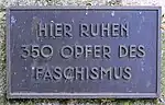 Gedenktafel Opfer des Faschismus