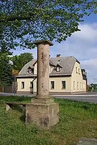 Die Gemarkungssäule Chemnitz-Ebersdorf