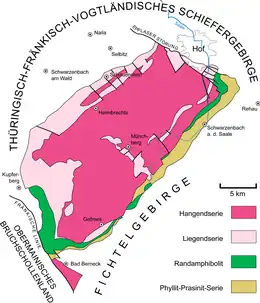 Wojaleite am nordöstlichen Rand der Münchberger Gneismasse