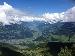 Ausblick auf das Zillertal