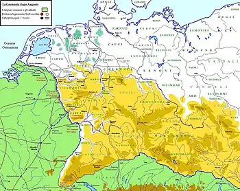 Germania magna nach der Varusschlacht