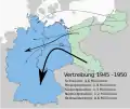 Jenseits der Oder-Neiße-Grenze sind 9,6 Millionen Deutsche geflüchtet oder wurden vertrieben.