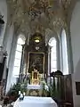 Altar und Deckenfresko