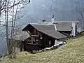 Ein typisches Wohnchalet in Gimmelwald