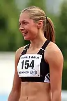 Bronzemedaillengewinnerin Gina Lückenkemper