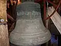 Rückseite der Glocke von 1722