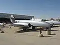 Ein zweisitziger Gloster Meteor T.7 Jet-Trainer, 117. Staffel „First Jet“