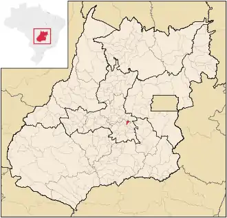 Lage von Terezópolis de Goiás