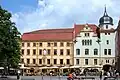 Ratskeller (rechts) am Hauptmarkt in Gotha