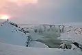 Goðafoss im Winter