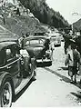 Autoverlad am Gotthard in den 1930er-Jahren