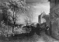 Schwäbischer Frühling, 1839 (farbiges Original).