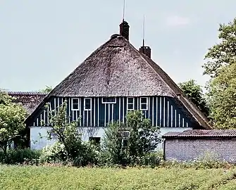 Altes Schulhaus Groß Nordende im Jahr 1983