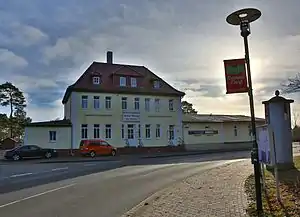 Ehemaliges Empfangsgebäude (2016)