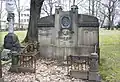 Grab von Carl Hauer auf dem Alten Annenfriedhof in Dresden