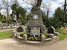 Grab Werner Nolopps auf dem Neustädter Friedhof in Magdeburg