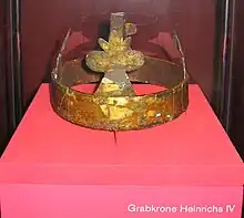 Grabkrone Kaiser Heinrichs IV.