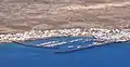 Caleta del Sebo, Blick von Lanzarote