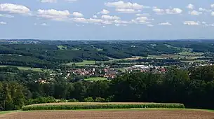 Grafendorf von Nordwesten