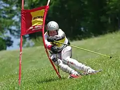 Marcus Peschek im Riesenslalom der österreichischen Meisterschaften 2010