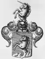 Wappen-Kupferstich von ca. 1820