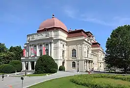 Westansicht der Oper Graz