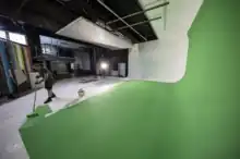 Greenscreen Hohlkehle