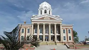 Das Muhlenberg County Courthouse in Greenville, seit 1978 im NRHP gelistet