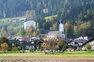 Blick auf Greifenburg