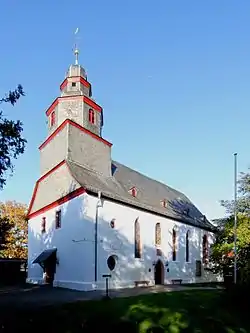 Das Chorschiff der Griesheimer Lutherkirche ist von Lichtenberg