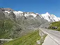 Blick aus 1953 m Höhe auf den Großglockner (3798 m)