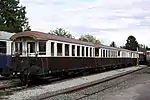 Wagen der Pressburger Bahn, gestaltet von Otto Wagner (1913)