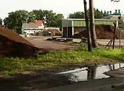 Torfverarbeitungsbetrieb in Westerbeck am Rande des Großen Moors