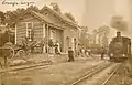 Bahnhof Grougis um 1910