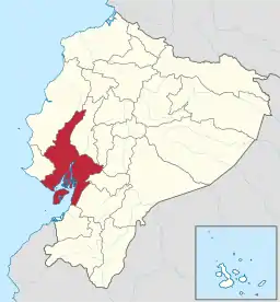 Lage in Ecuador