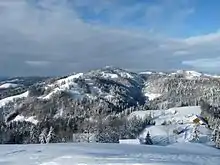 Blick von Rütiwis unterhalb Schnebelhorn