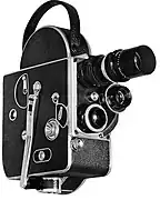 Filmkamera Paillard-Bolex H 16 für 16-mm-Film, gebaut ab 1935