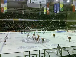 IIHF Continental Cup 2009/10, HC Bozen gegen Sheffield Steelers