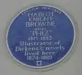 Blue Plaque, Ladbroke Grove, London