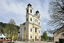 Hafnerberg Kirche von Süden