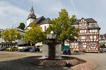 Der Marktplatz in Haiger