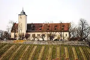 Burg Hallburg (seit 1806 im Besitz der Familie)