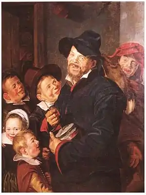 Der Rommelpotspieler mit fünf Kindern (1618–1622)