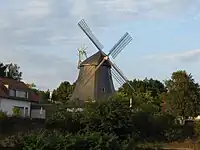 Buchholzer Windmühle von 1868 am Mittellandkanal