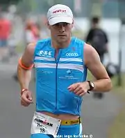 Hans Mühlbauer beim Ironman Germany, 2009