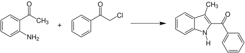 Anwendungsbeispiel der Hantzschschen Pyrrolsynthese